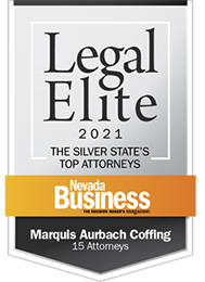 The Legal Elite - 2021 - The Silver State's Top Attorneys