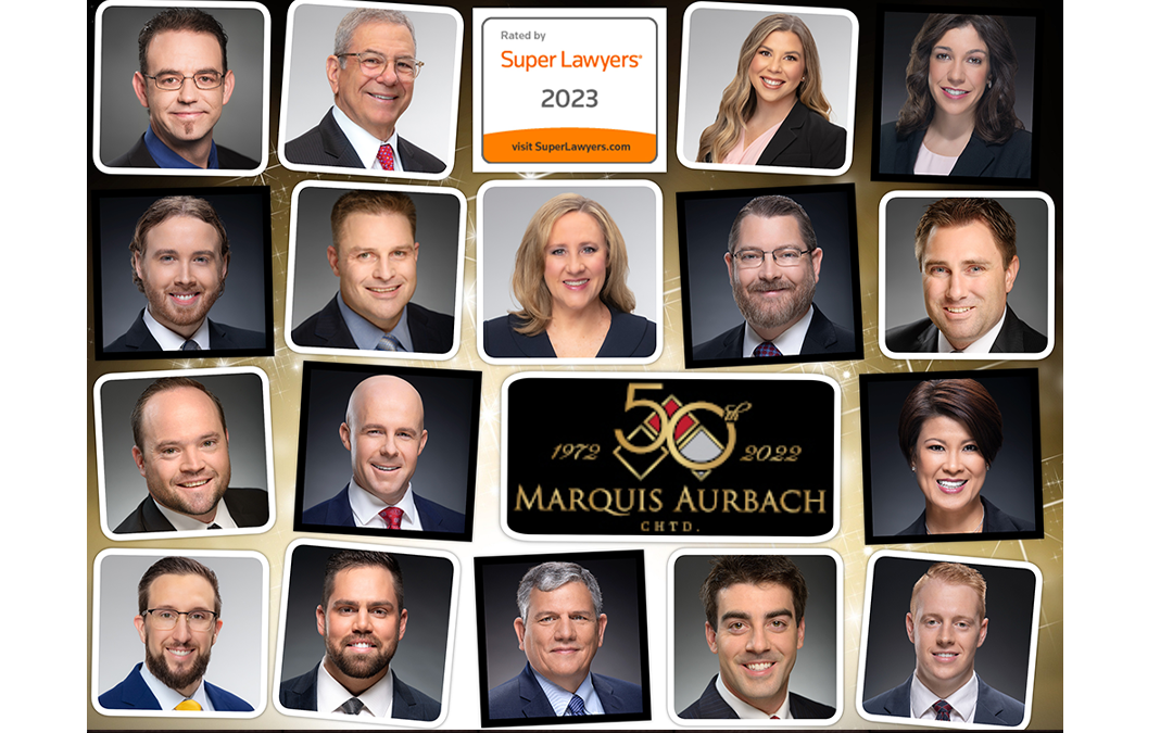 Photo of attorneys selected for inclusion to Super Lawyers 2023