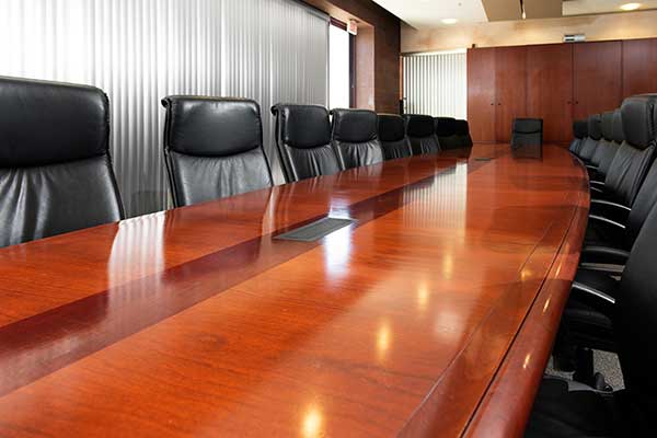 Photo of the firm's conference room
